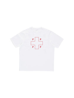 POP Trading Company Lifesaver Logo T-Shirt White