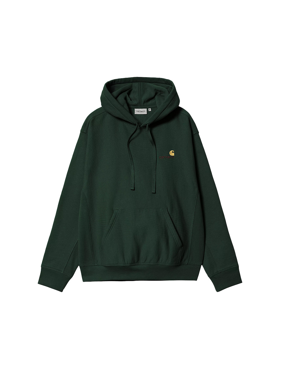 Carhartt WIP Hooded American Script Sweat Conifer