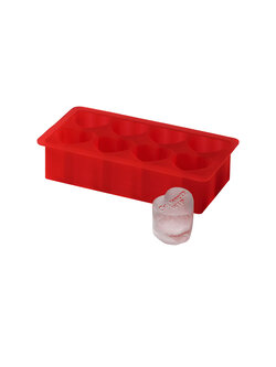 Carhartt WIP Heart Ice Cube Tray Scarlet Silicone