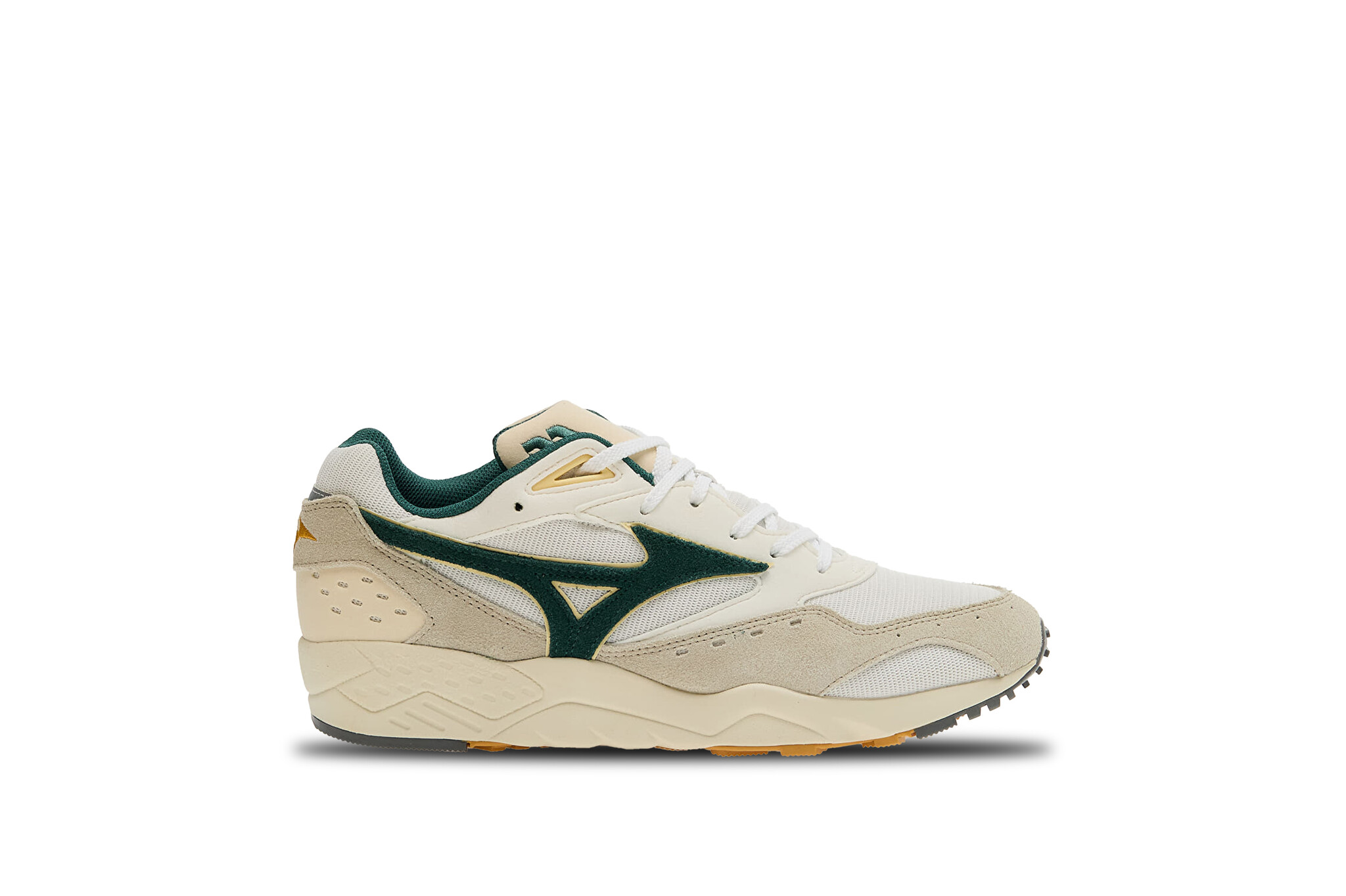 Mizuno Contender Snow White Bistro Green Summer Sand