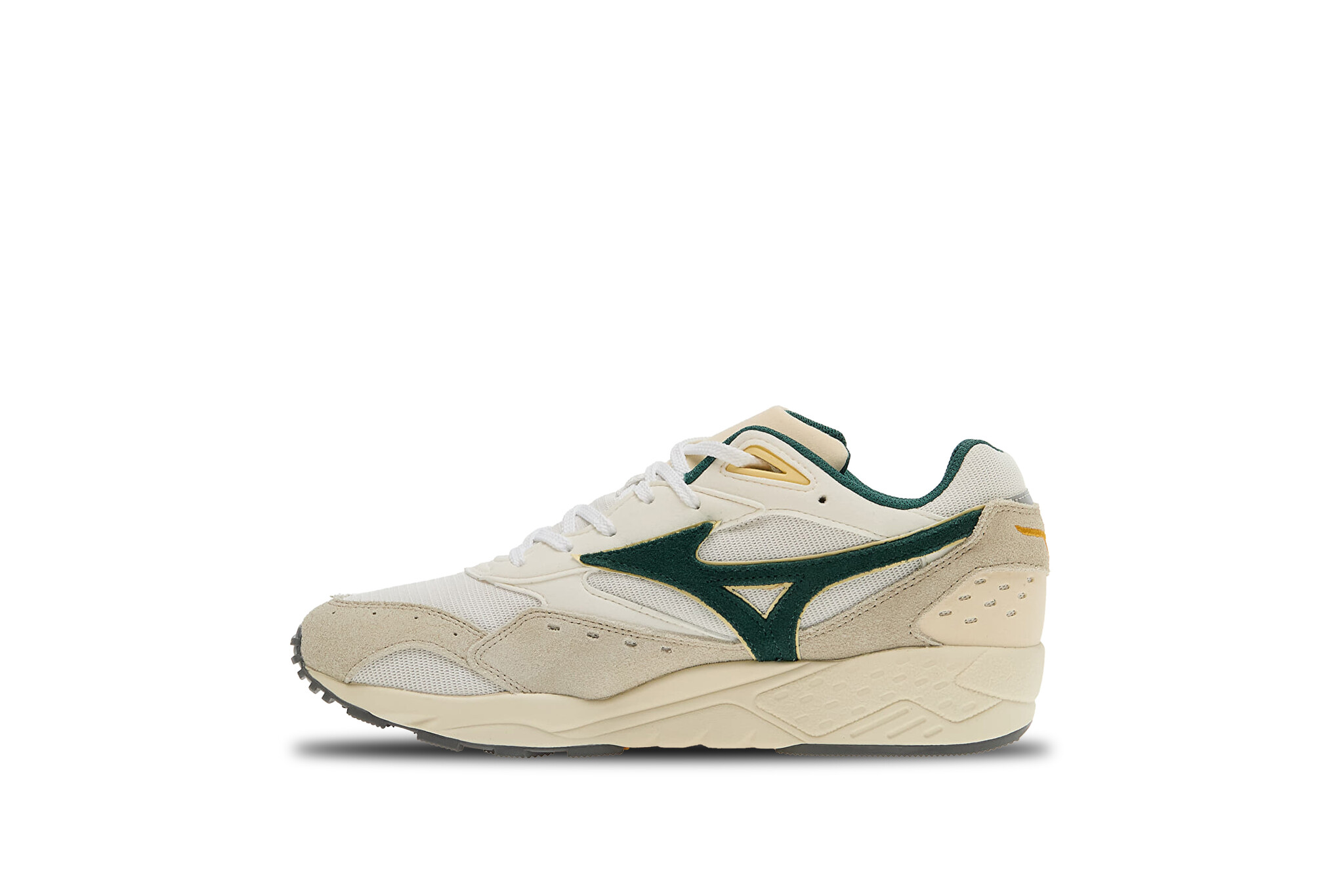 Mizuno Contender Snow White Bistro Green Summer Sand