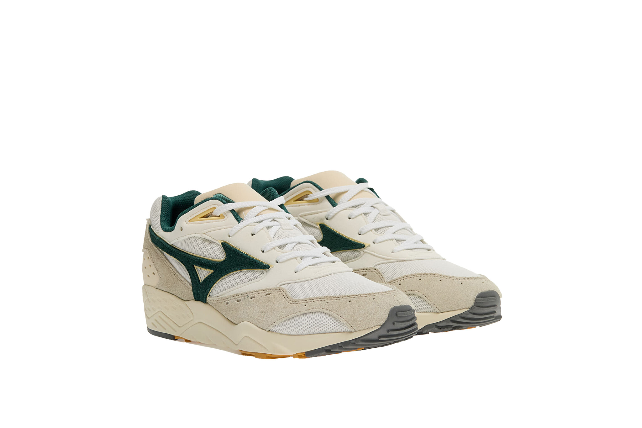 Mizuno Contender Snow White Bistro Green Summer Sand