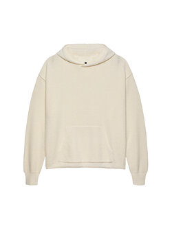 New Amsterdam Surf Association Knitted Hoodie White