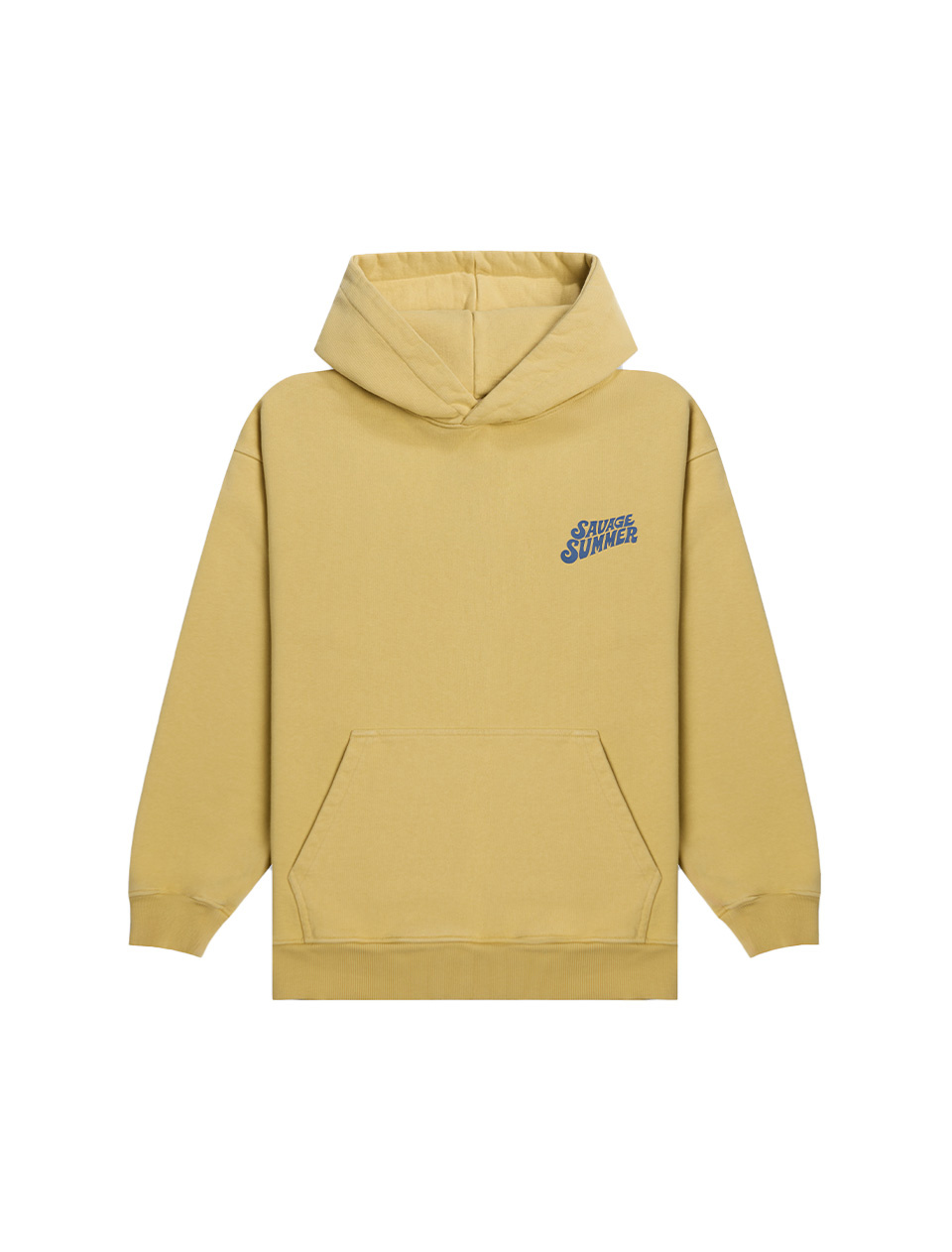 The Savage Report Savage Summer Hoodie Yellow