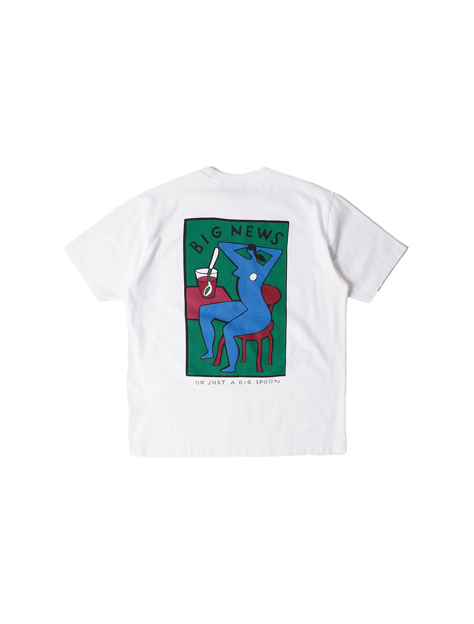 By Parra Big News T-Shirt White