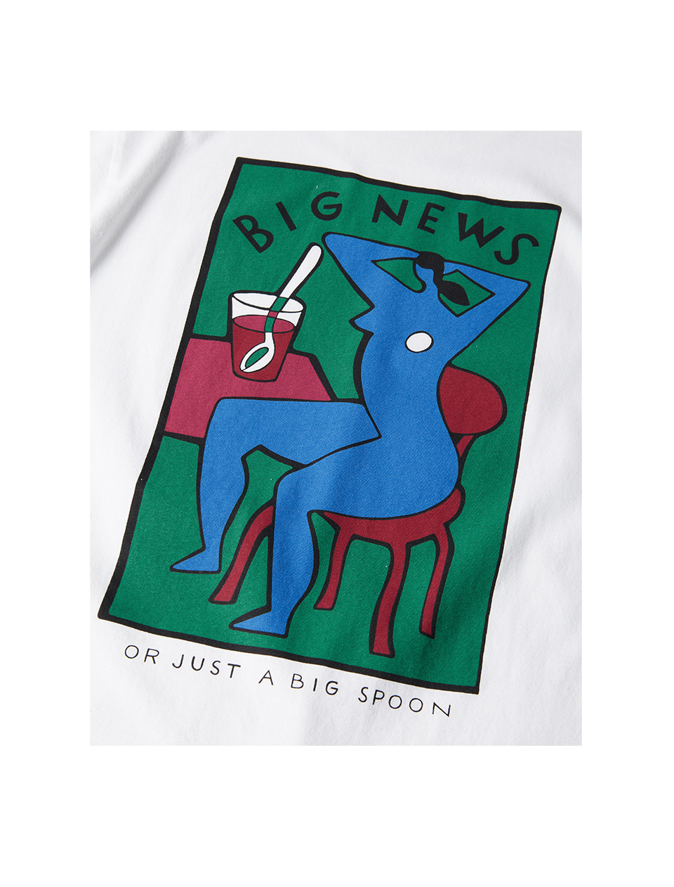 By Parra Big News T-Shirt White