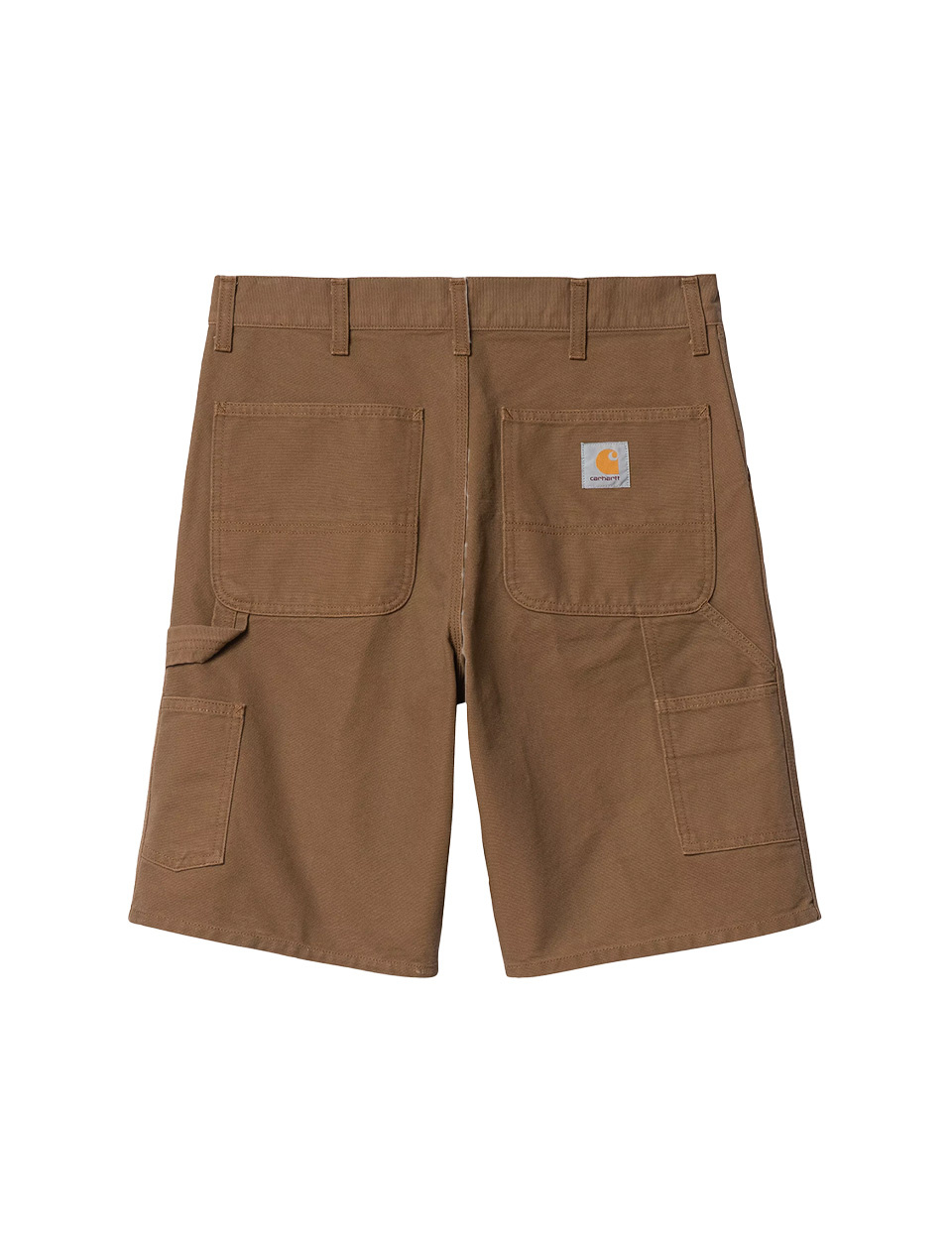 Carhartt WIP Single Knee Short Hamilton Brown Rinsed