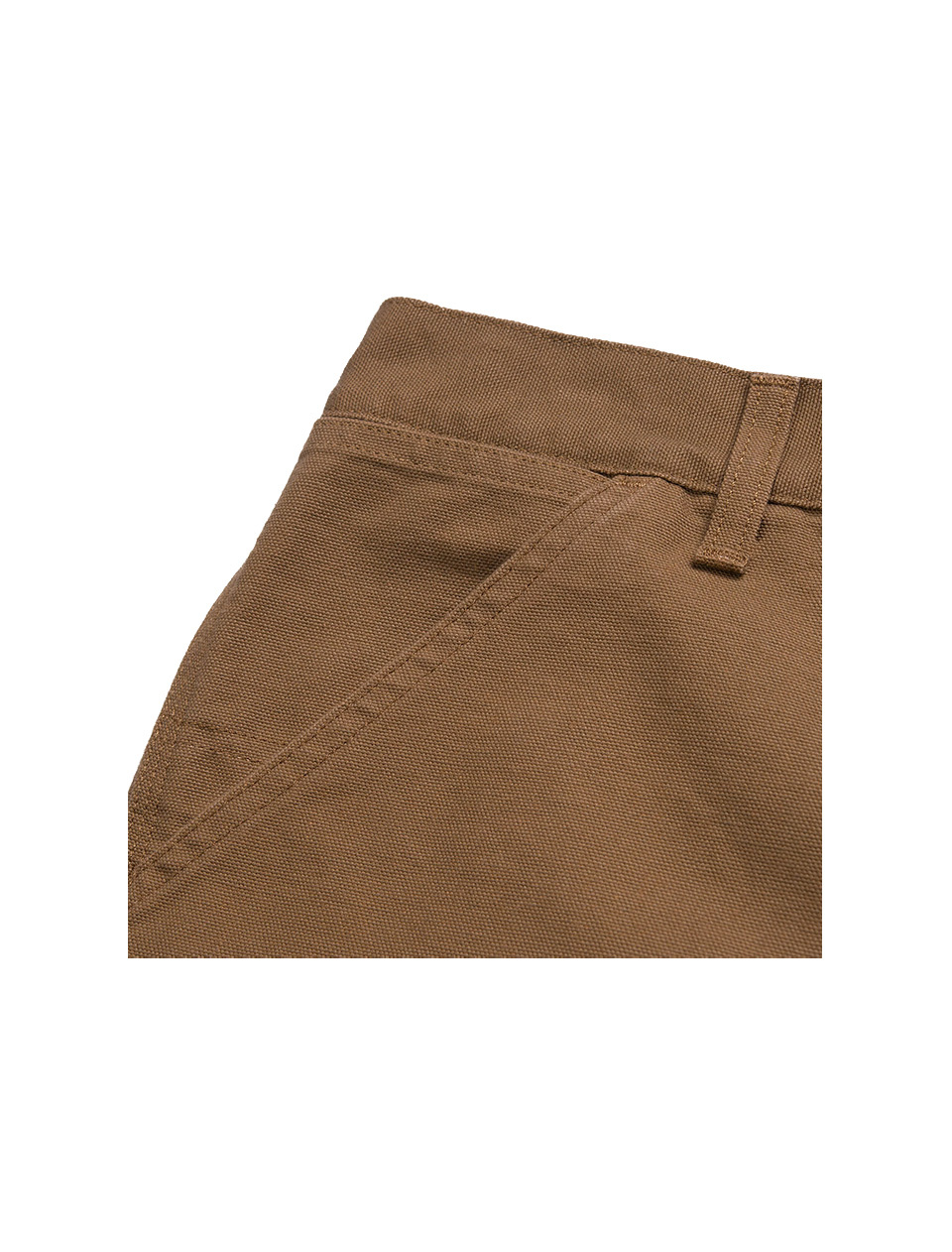 Carhartt WIP Single Knee Short Hamilton Brown Rinsed