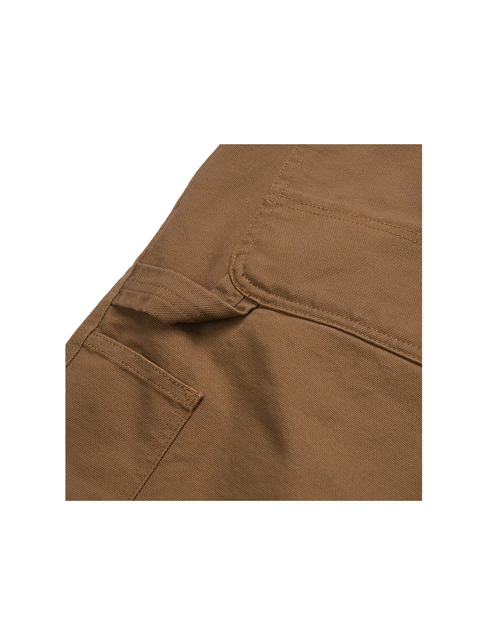 Carhartt WIP Single Knee Short Hamilton Brown Rinsed