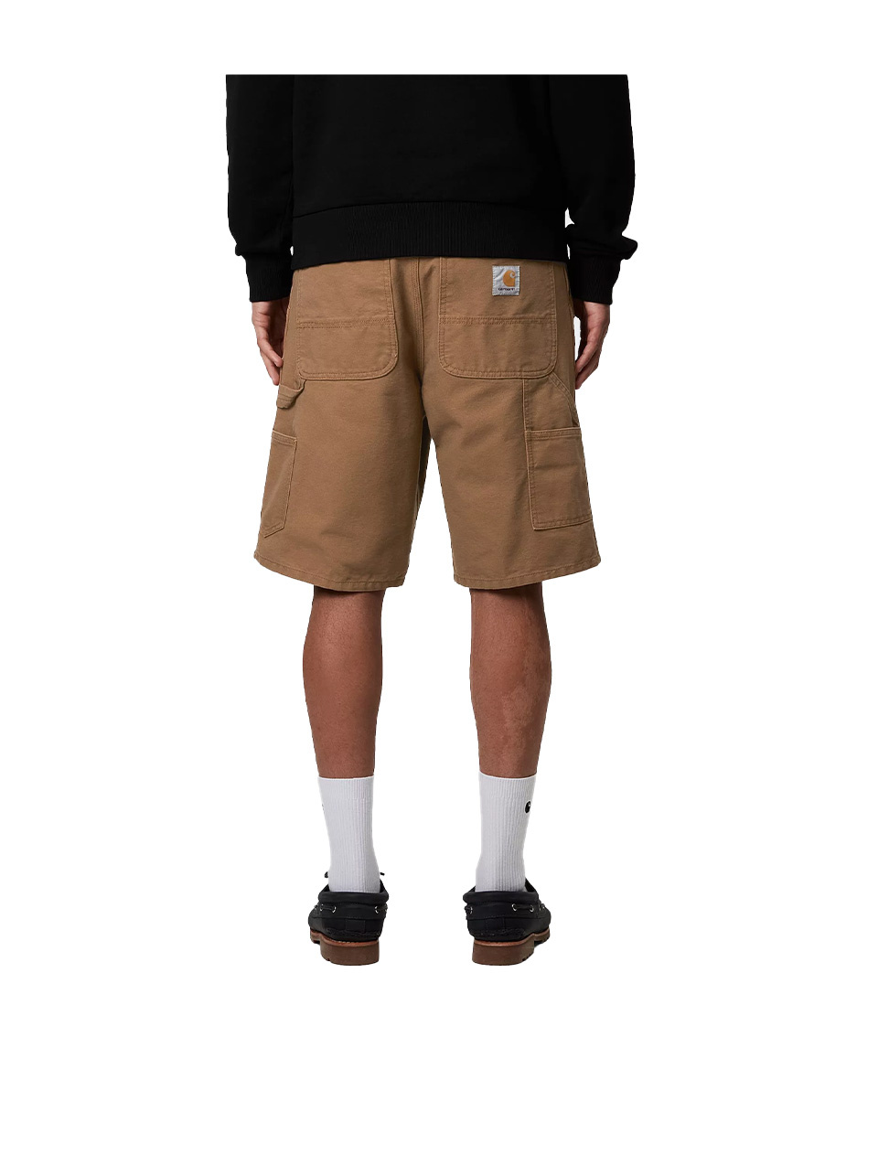 Carhartt WIP Single Knee Short Hamilton Brown Rinsed