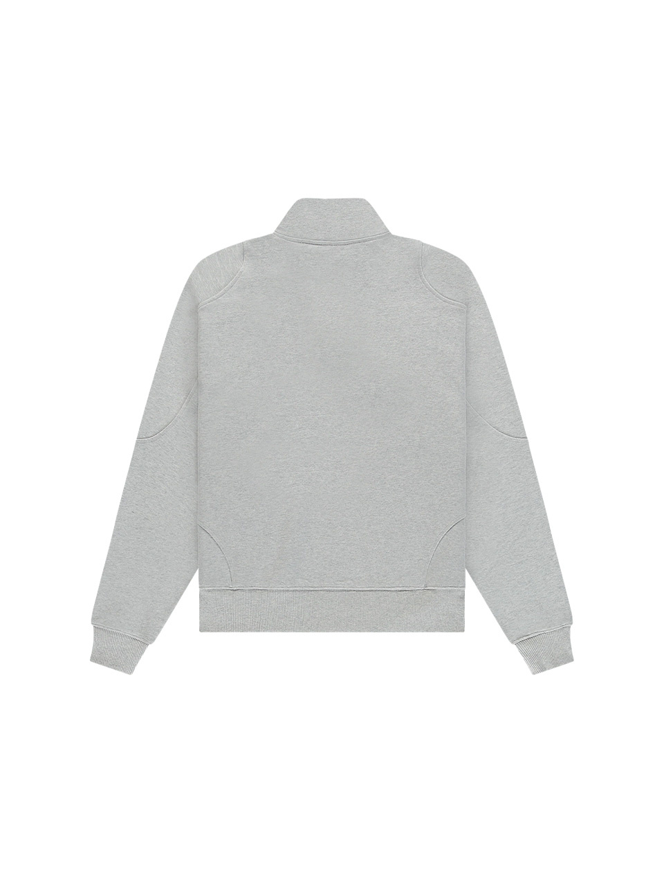 The New Originals Emblem Half-Zip Sweater Light Grey Melange