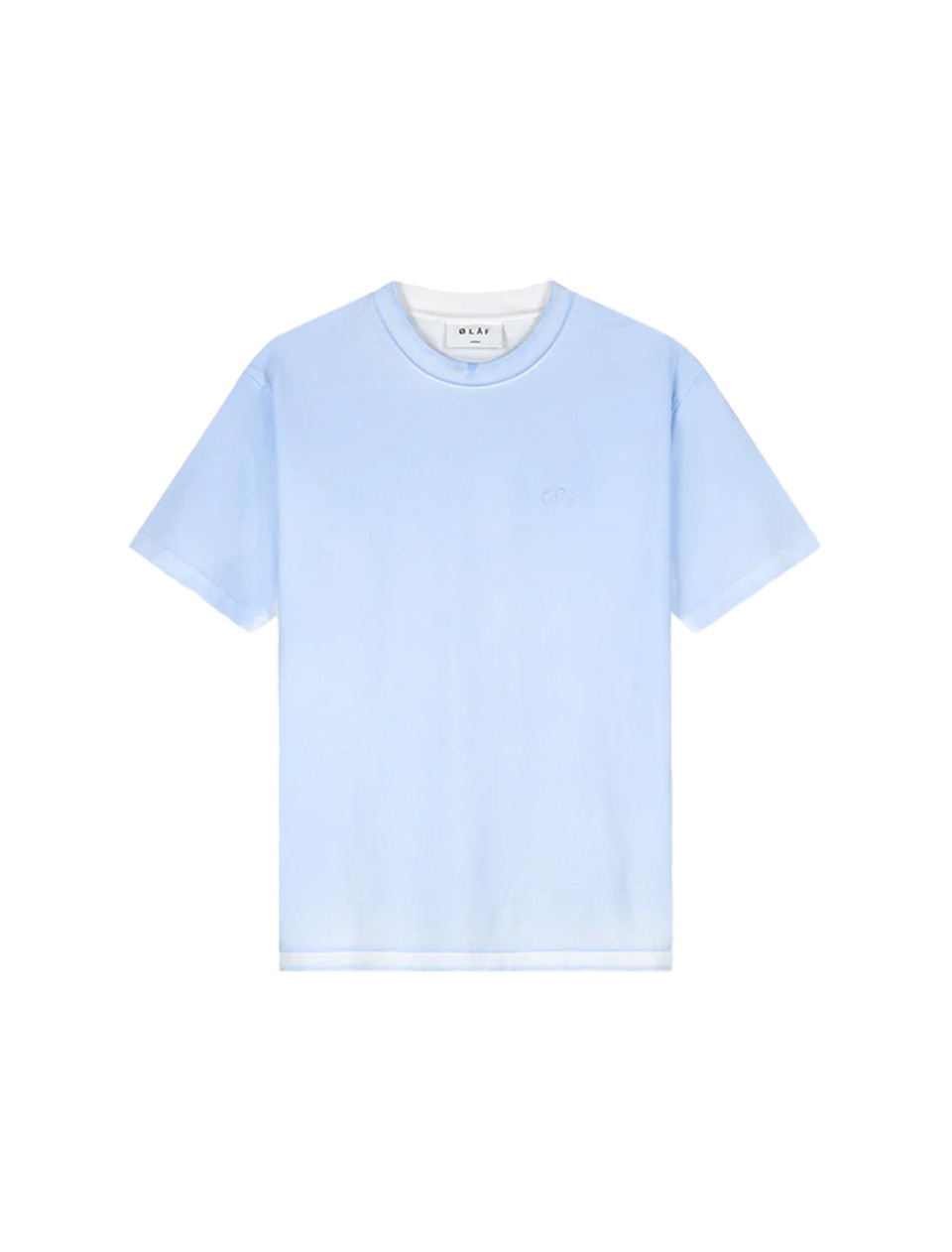 OLAF Pigment Spray Tee Surf Blue