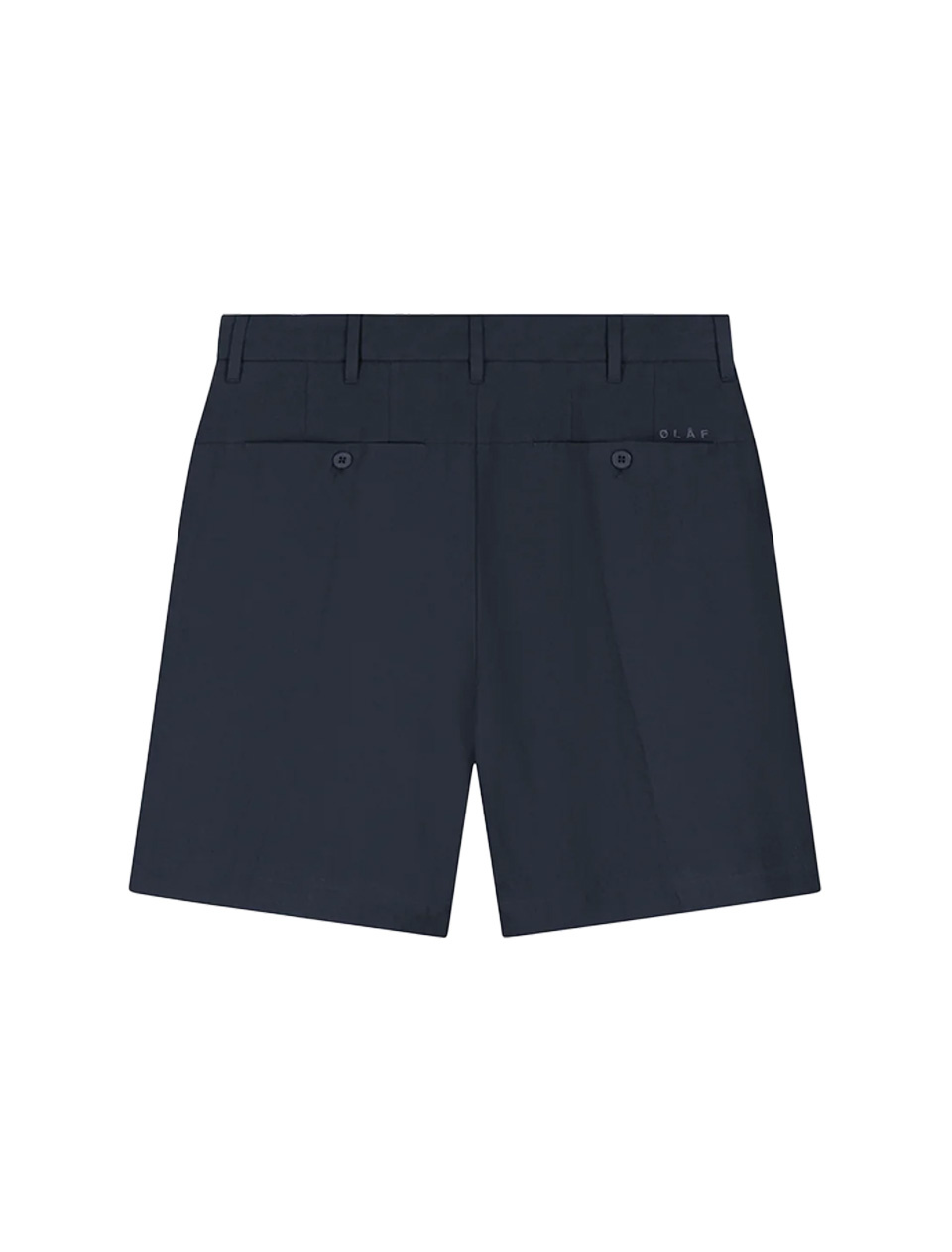OLAF Cotton Linen Shorts Navy
