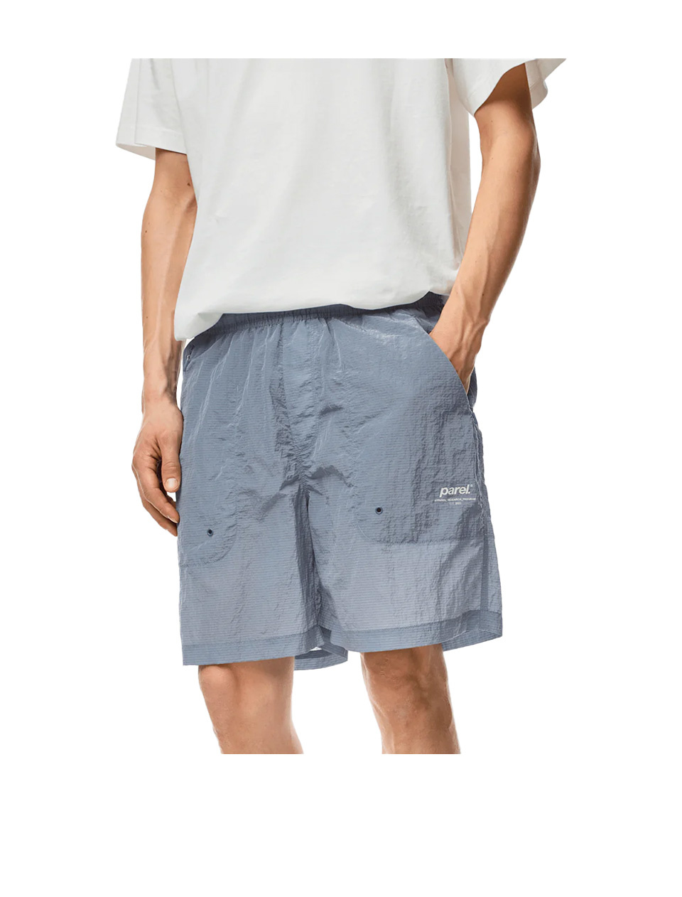 Parel Studios Saana Luma Shorts Steel Blue
