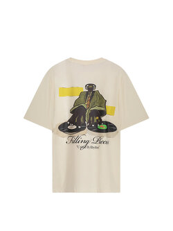 Filling Pieces DJ T-Shirt Antique White