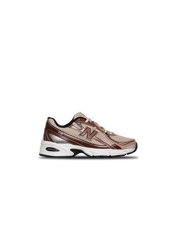 New Balance 740 Rich Oak Bisque Pecan Silver Metallic