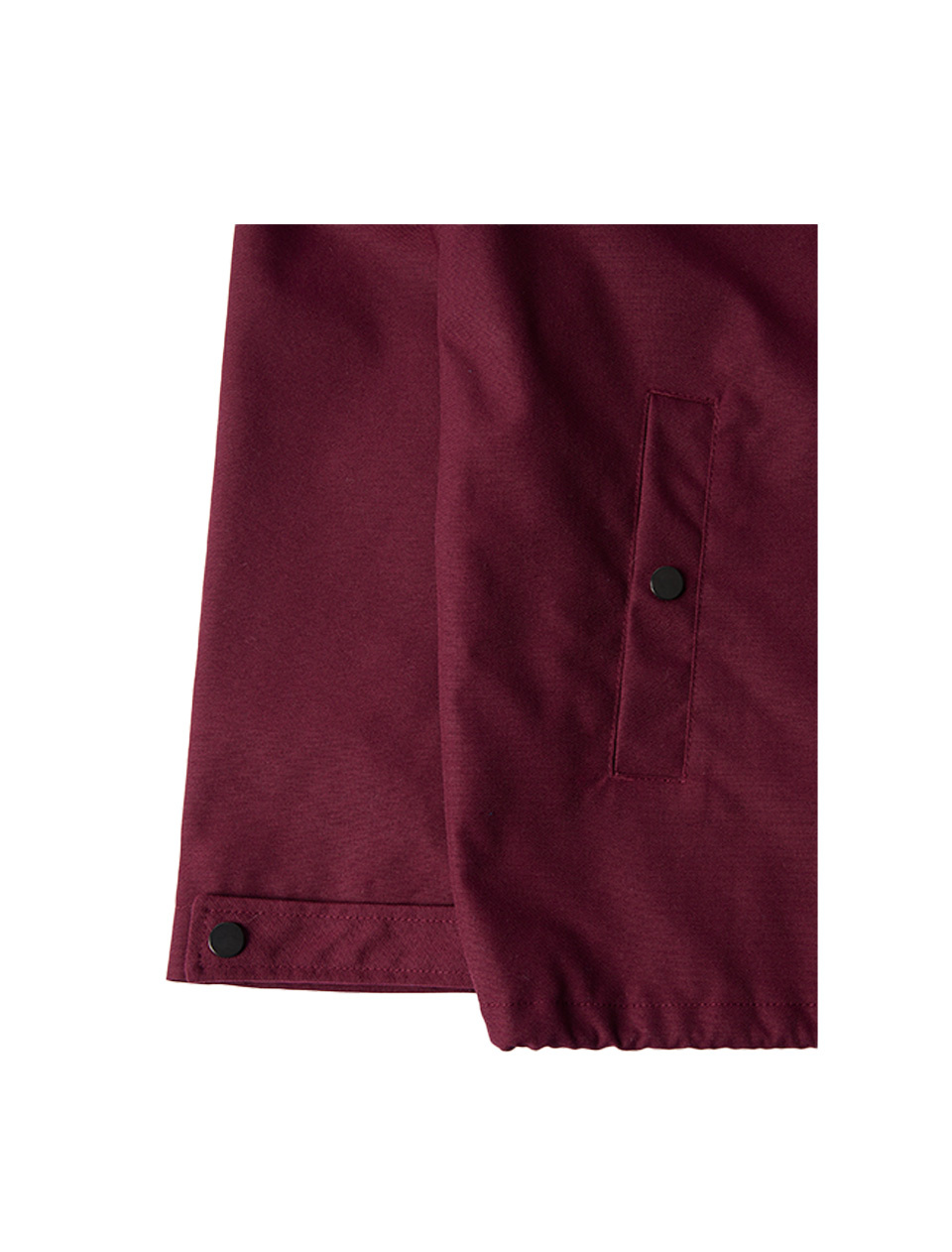 By Parra Midnight Surprise Coach Jacket Burgundy