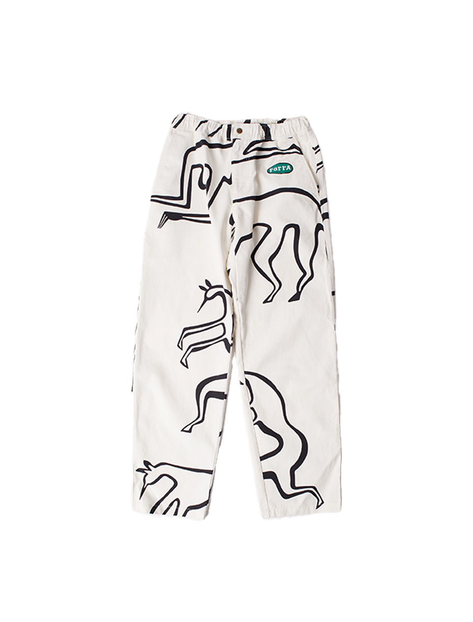 By Parra Yoga Walks Pants White