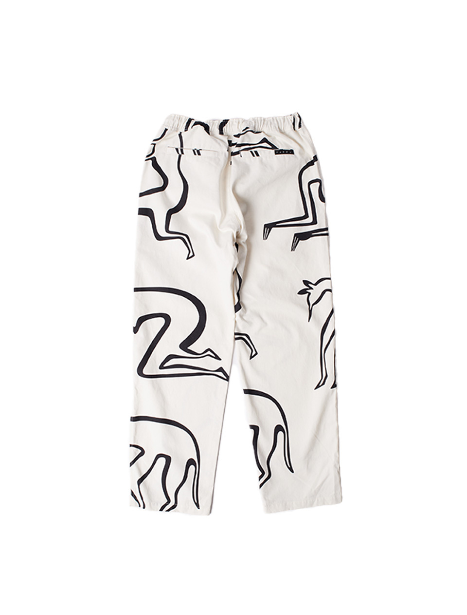 By Parra Yoga Walks Pants White