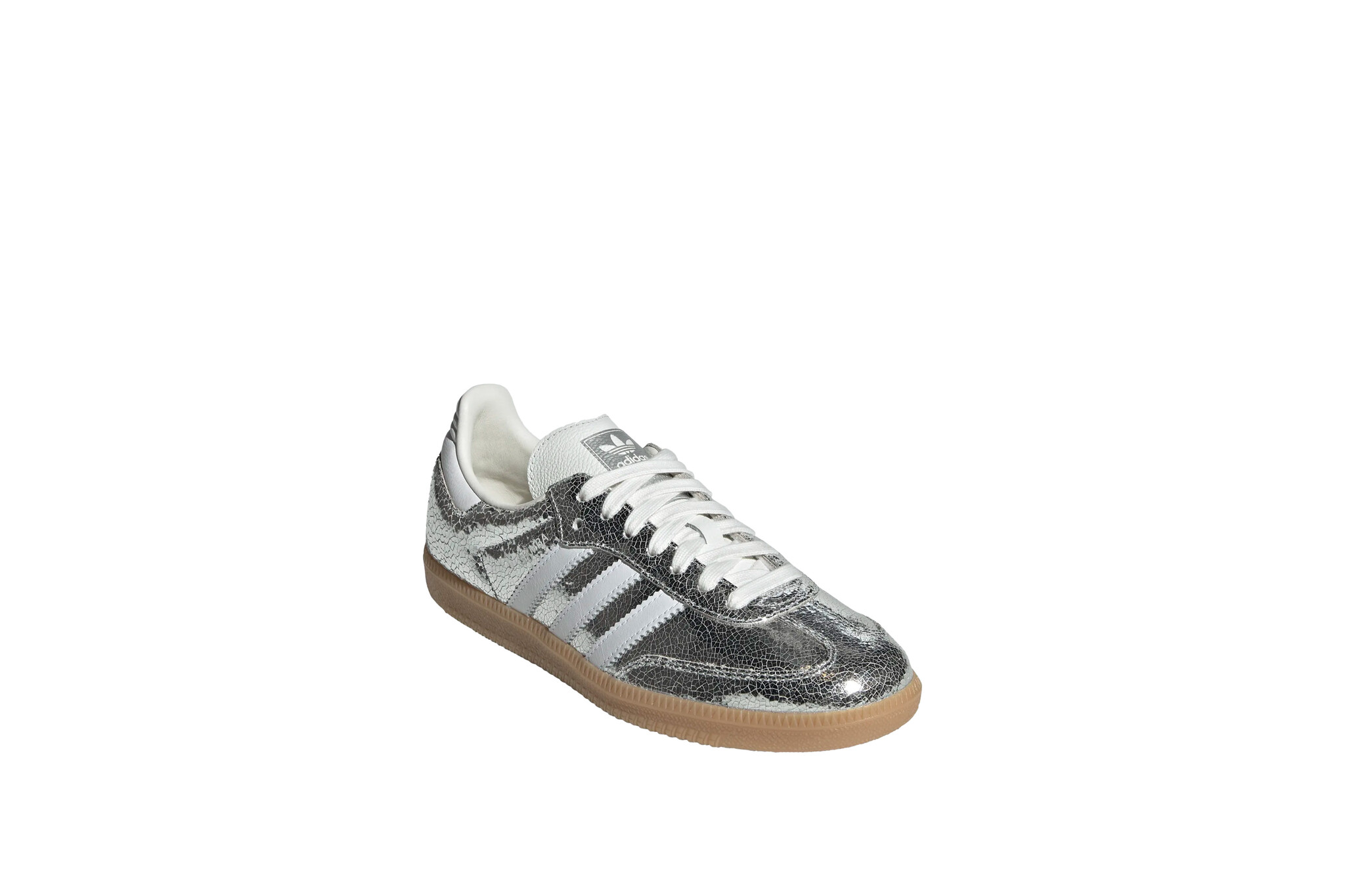 Adidas Samba OG W Silver Metallic Cloud White Core White