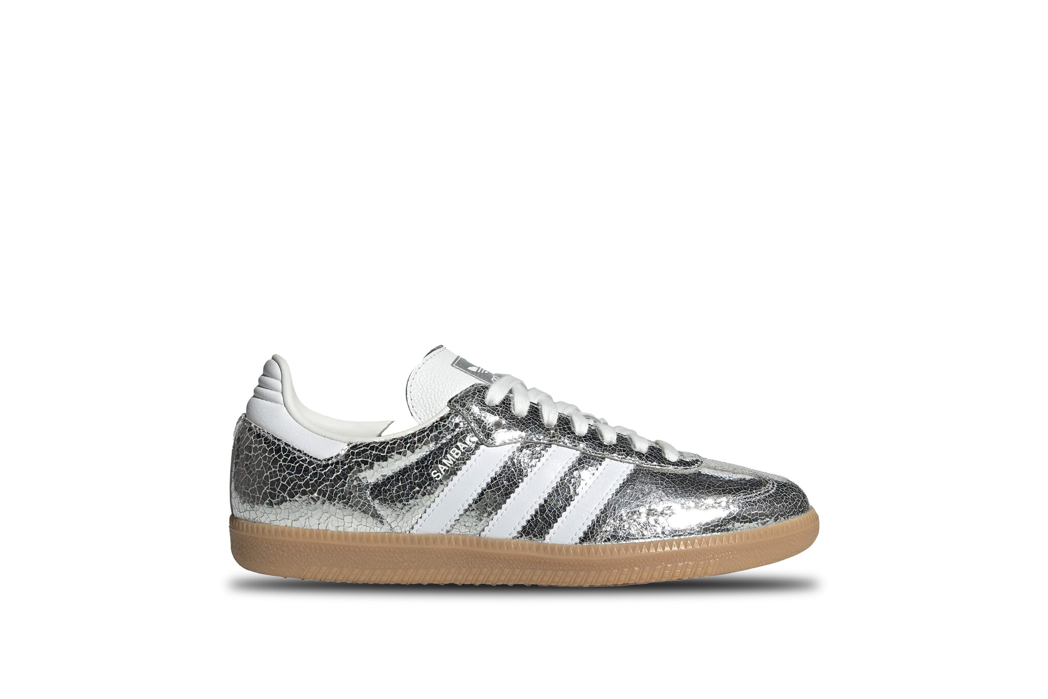Adidas Samba OG W Silver Metallic Cloud White Core White