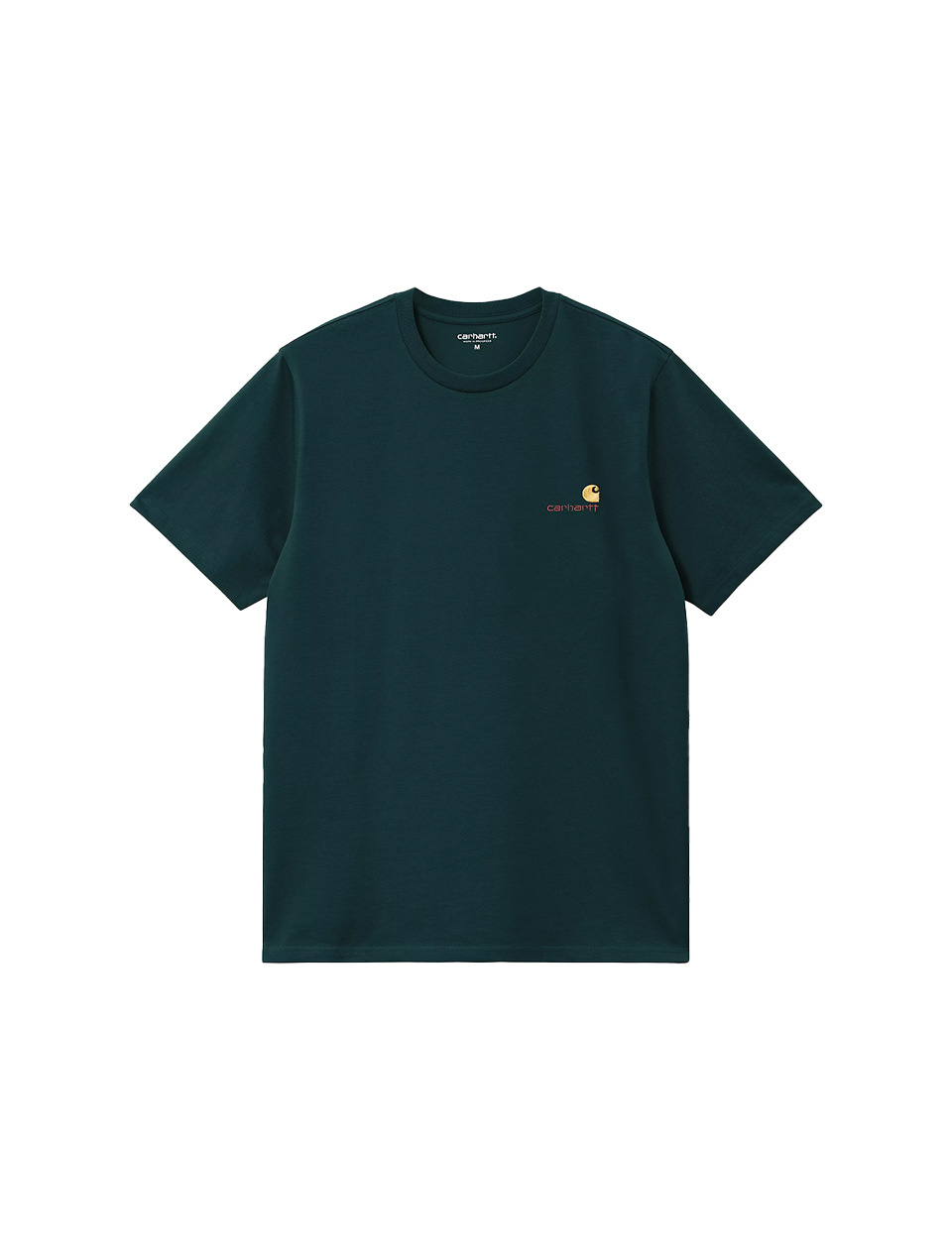 Carhartt WIP S/S American Script Deep Lagoon