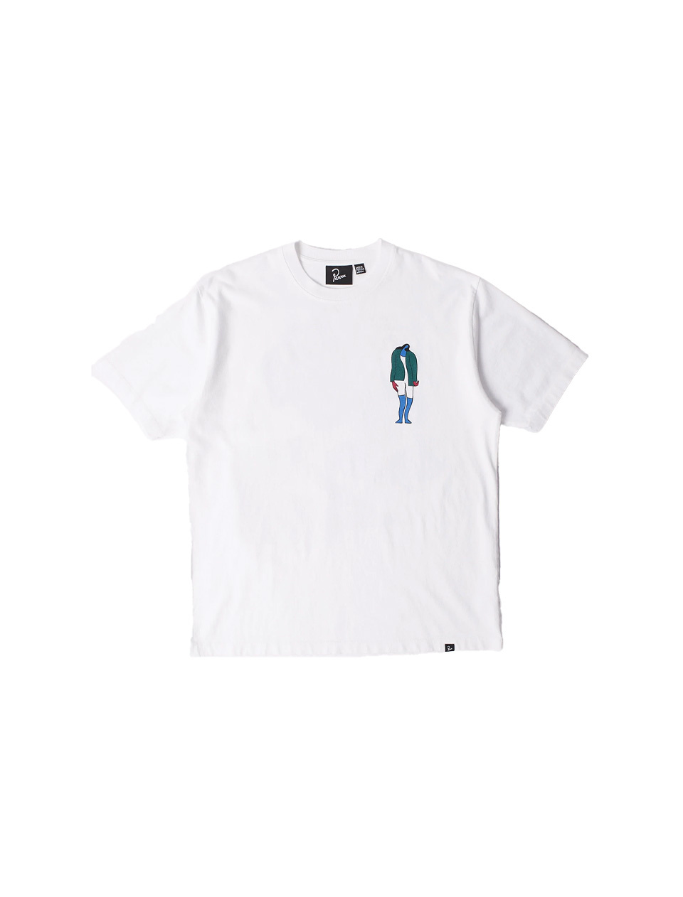 By Parra The Broken Door T-Shirt White