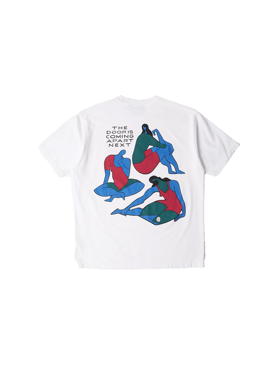 By Parra The Broken Door T-Shirt White