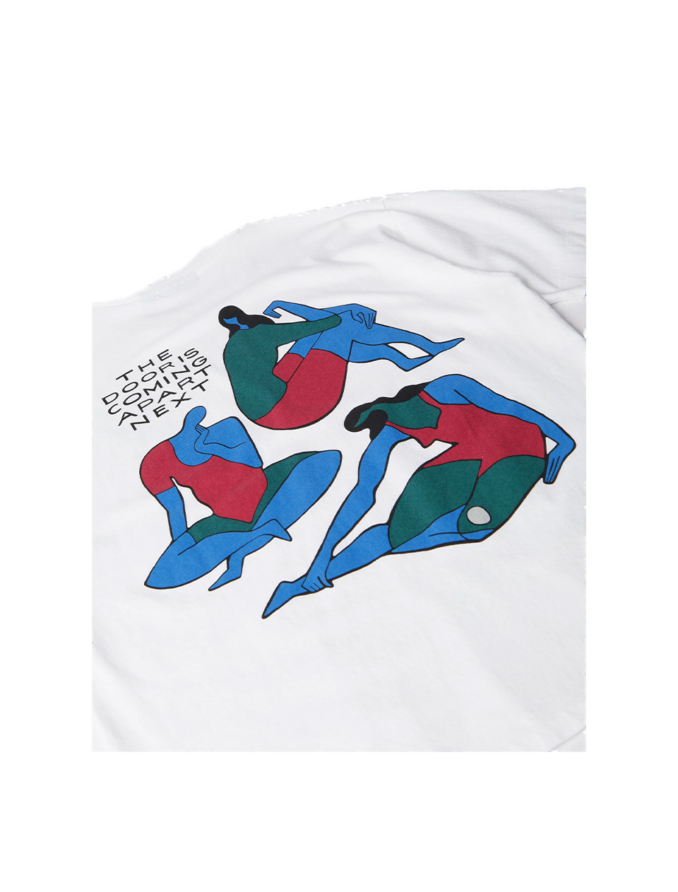 By Parra The Broken Door T-Shirt White