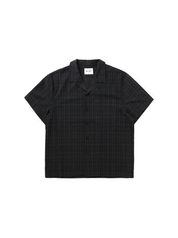 OLAF Fine Check Camp Shirt Black