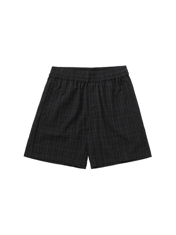OLAF Fine Check Shorts Black