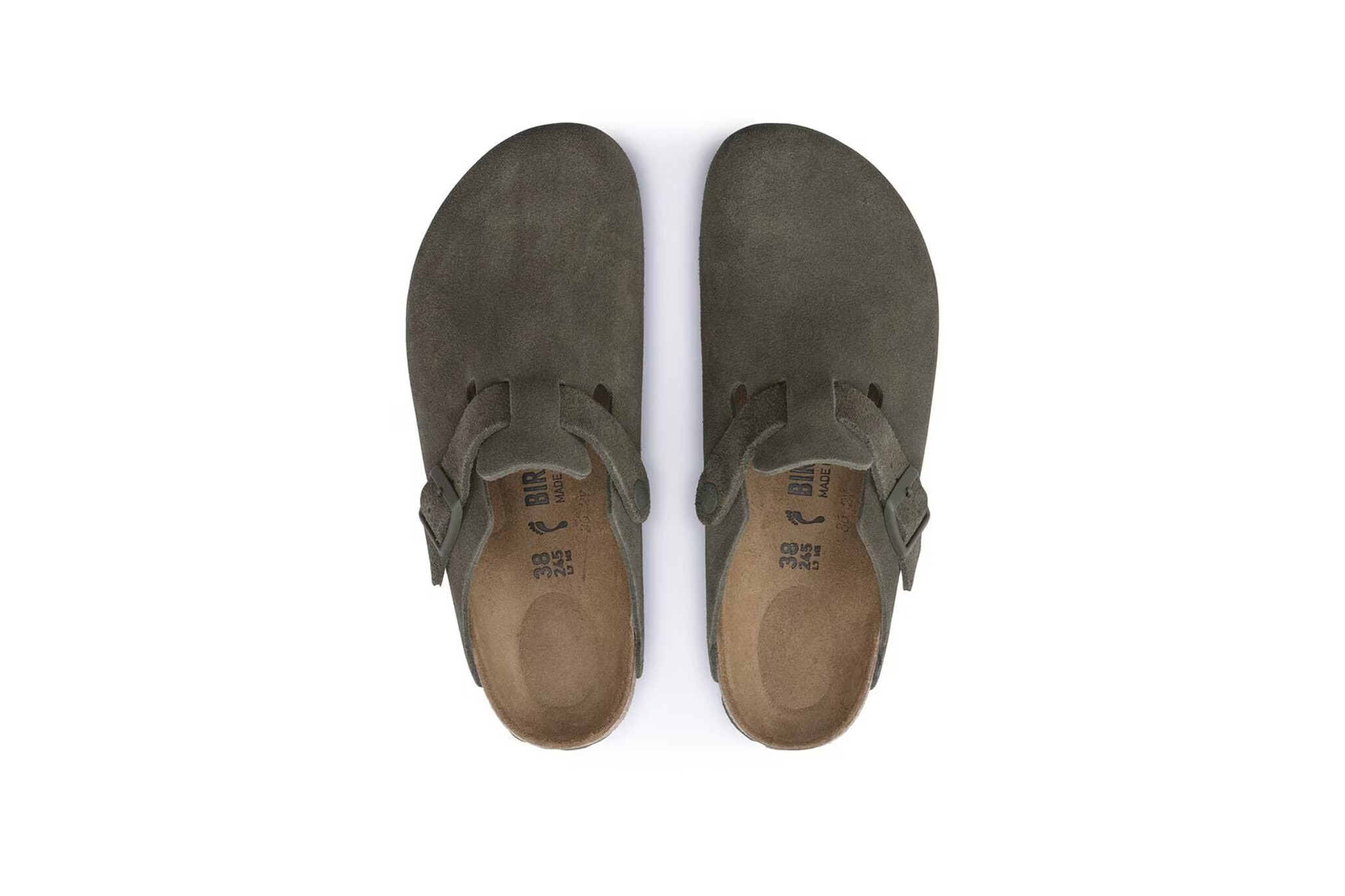 Birkenstock Boston Suede Thyme