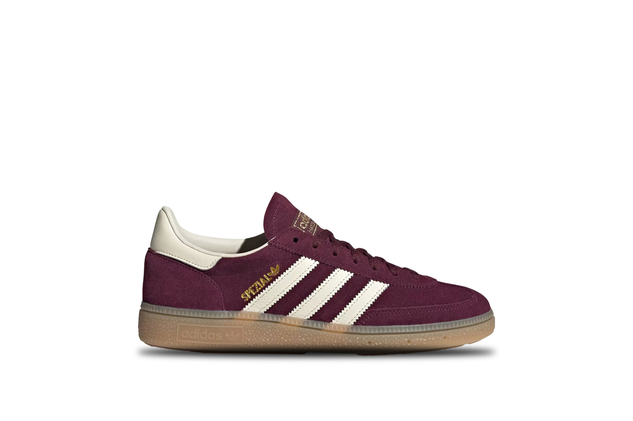 Adidas Handball Spezial W Maroon Cream White Gold Metallic