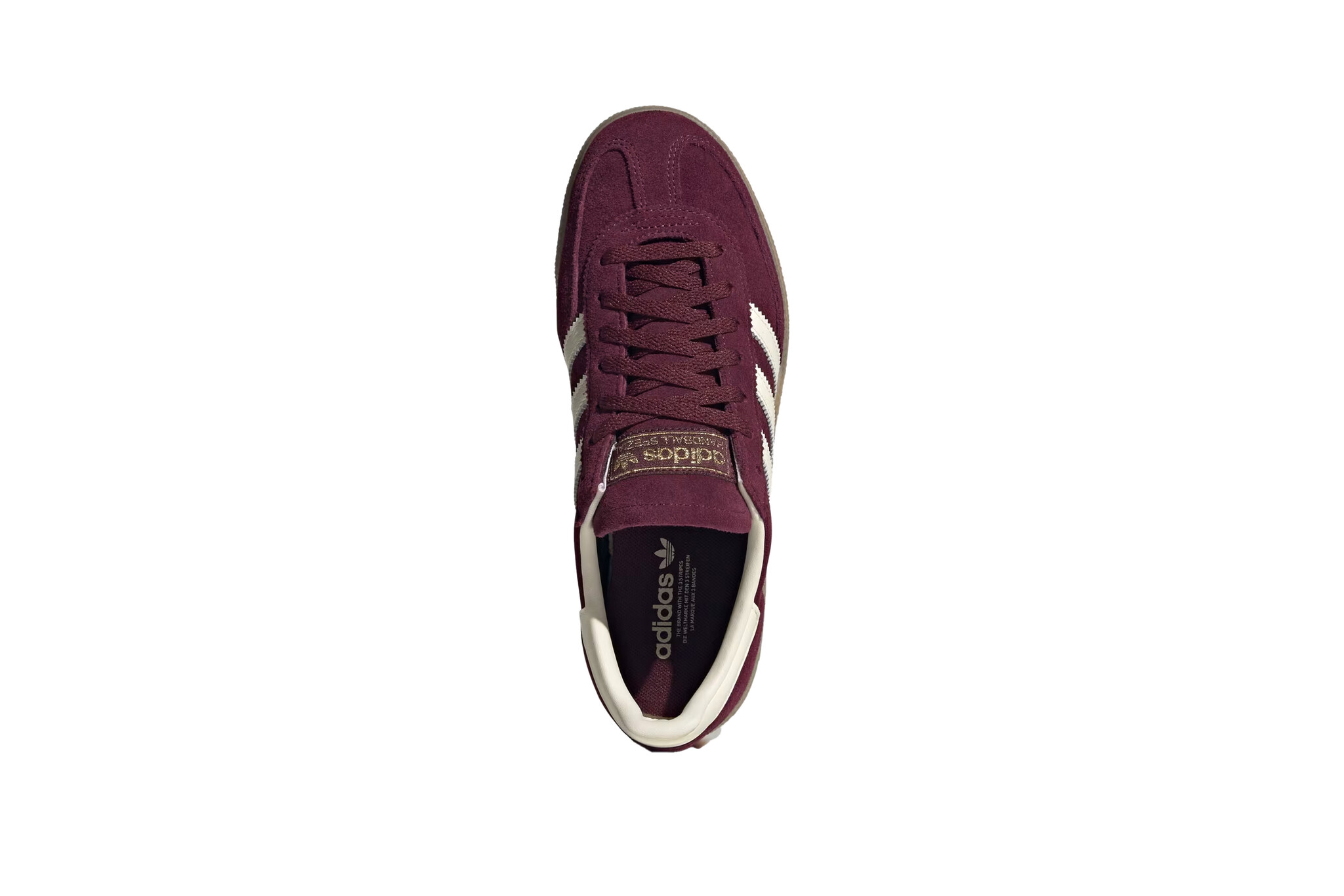Adidas Handball Spezial W Maroon Cream White Gold Metallic