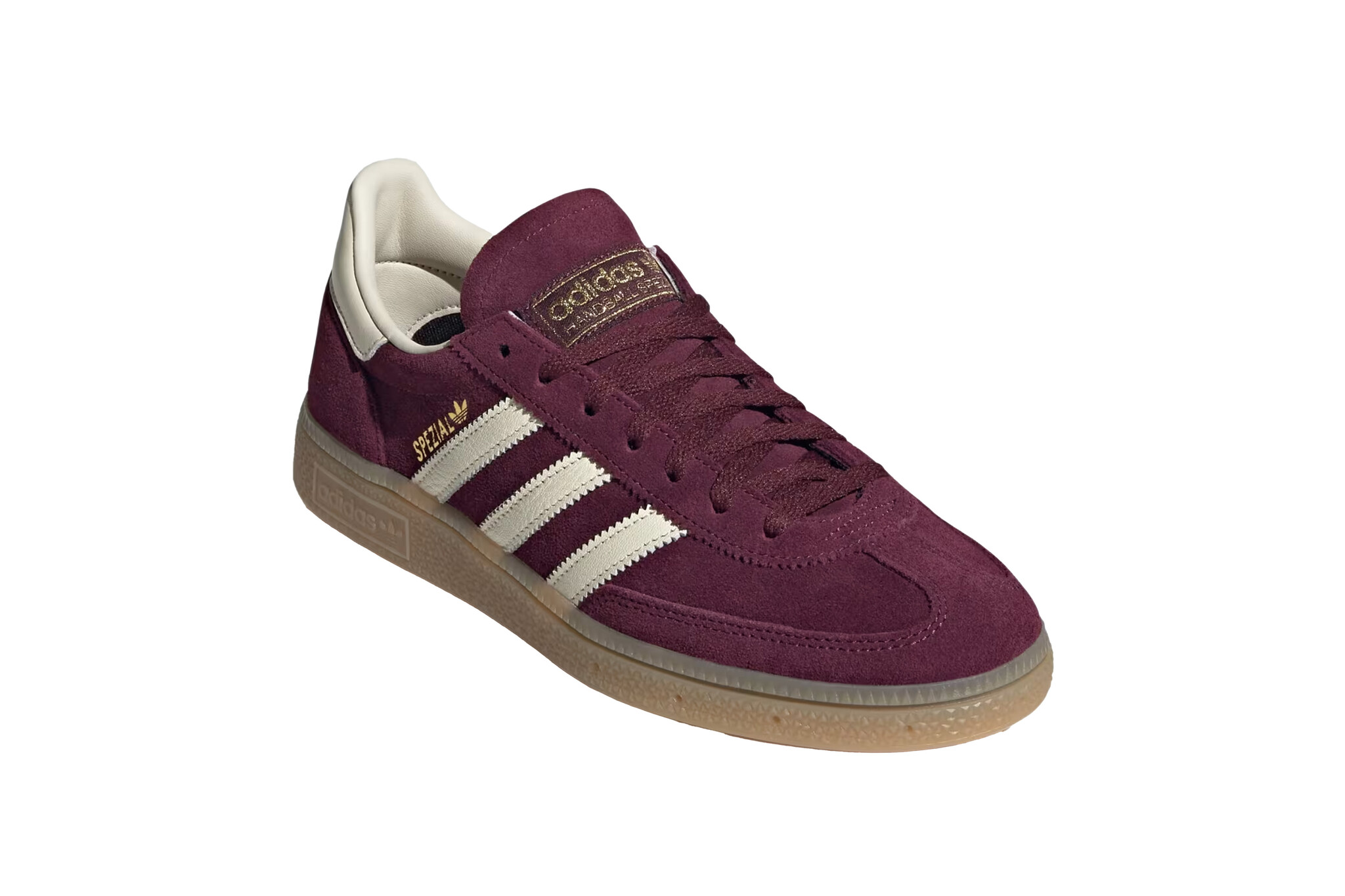 Adidas Handball Spezial W Maroon Cream White Gold Metallic