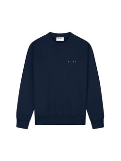OLAF Lined Face Crewneck Navy