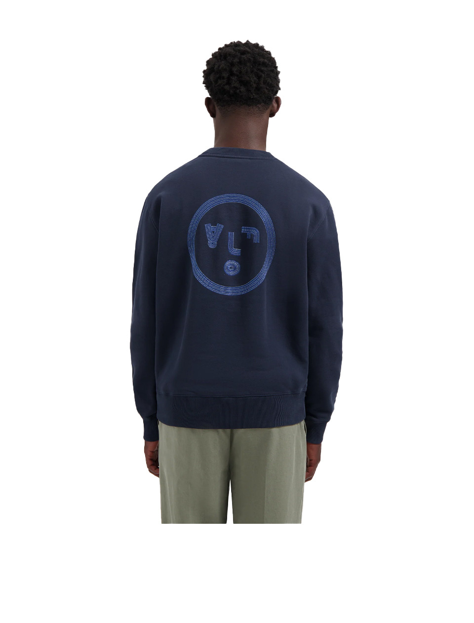 OLAF Lined Face Crewneck Navy