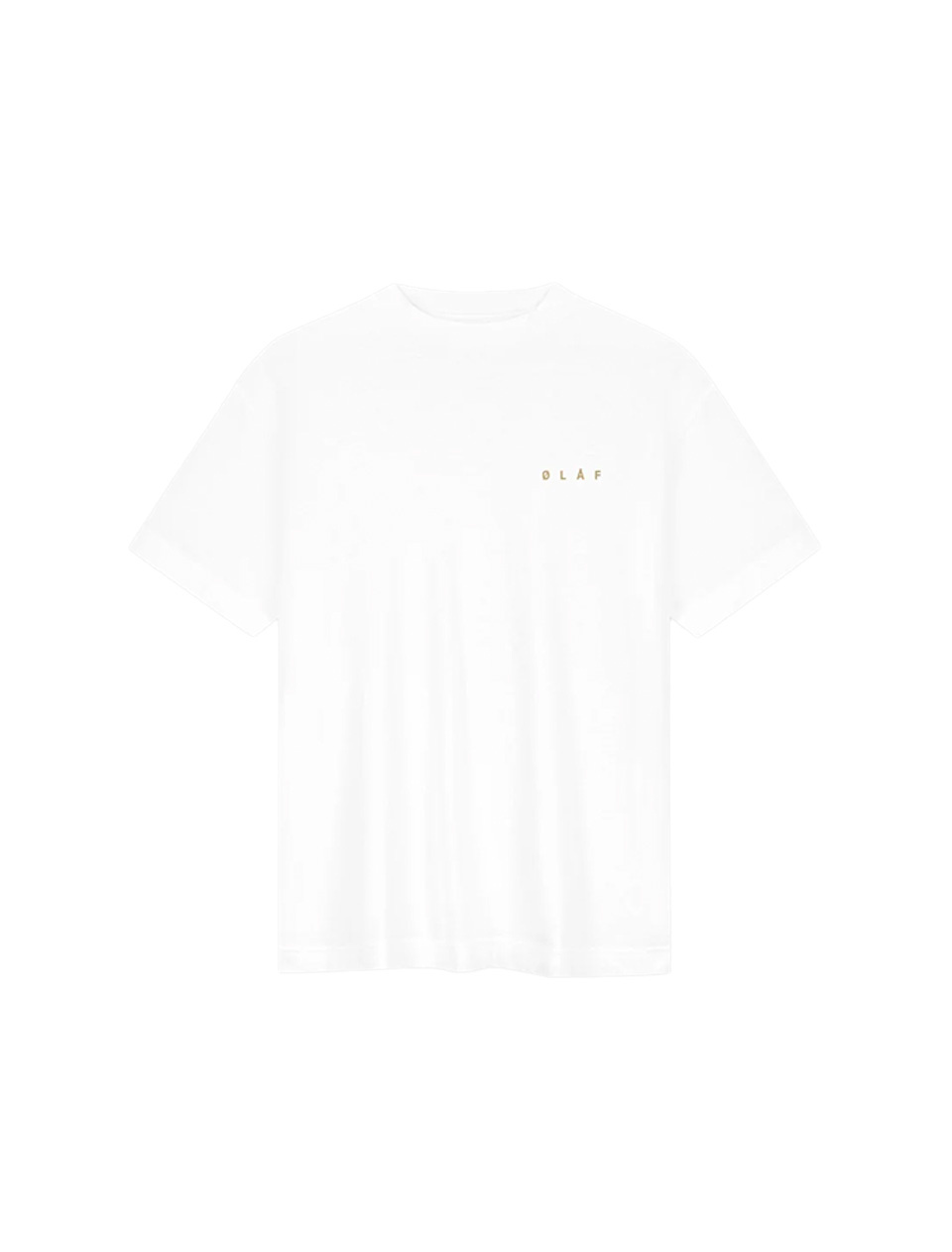OLAF Lined Face Tee Optical White