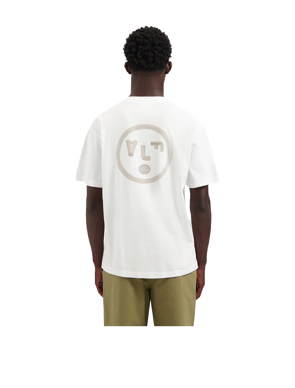 OLAF Lined Face Tee Optical White