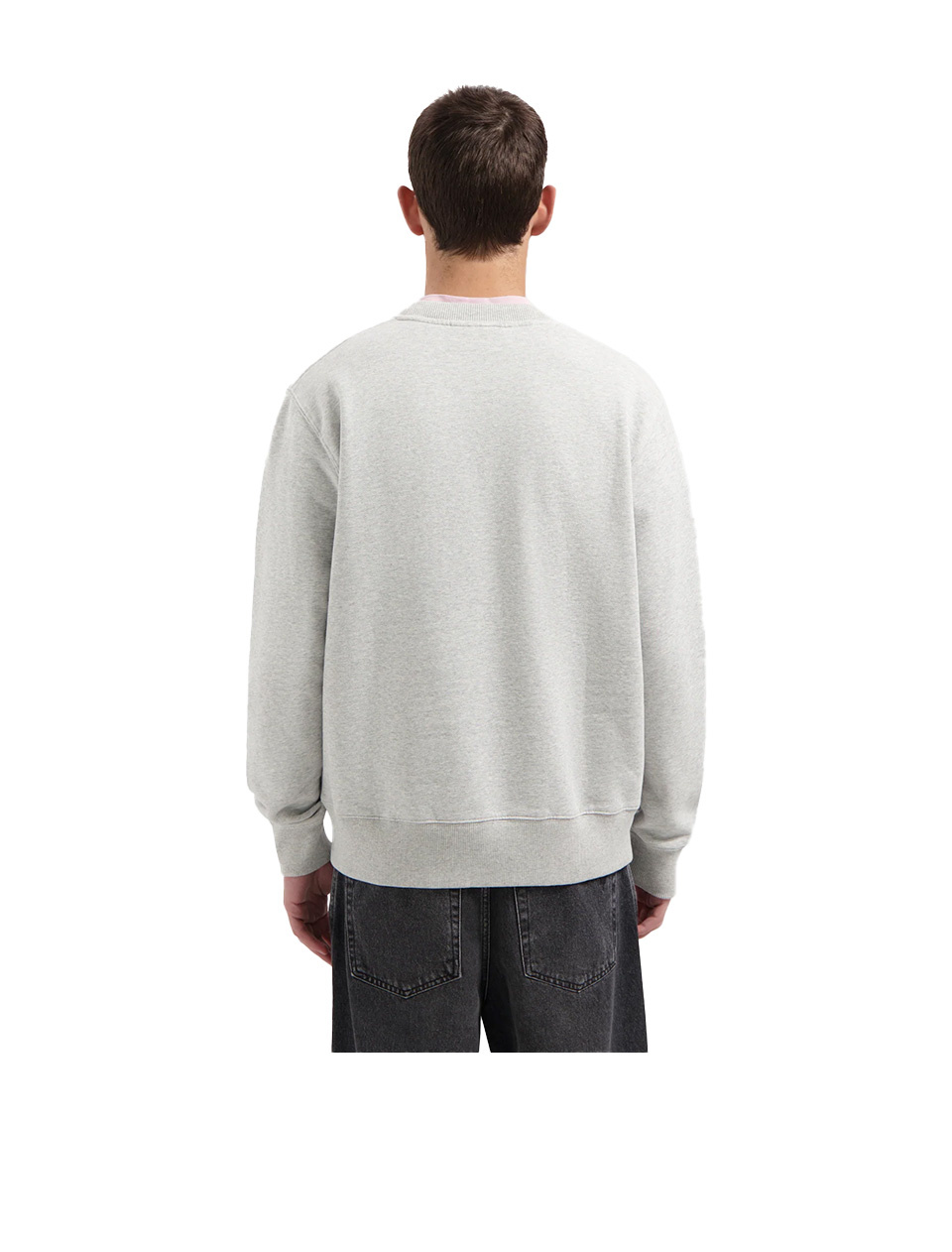 OLAF Stitched Varsity Crewneck Heather Grey