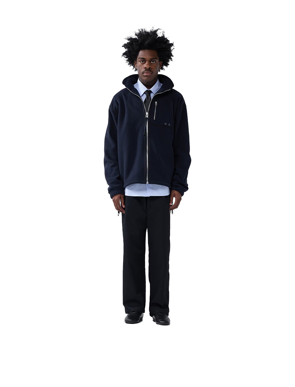 New Amsterdam Surf Association Fleece Zip-Up Night