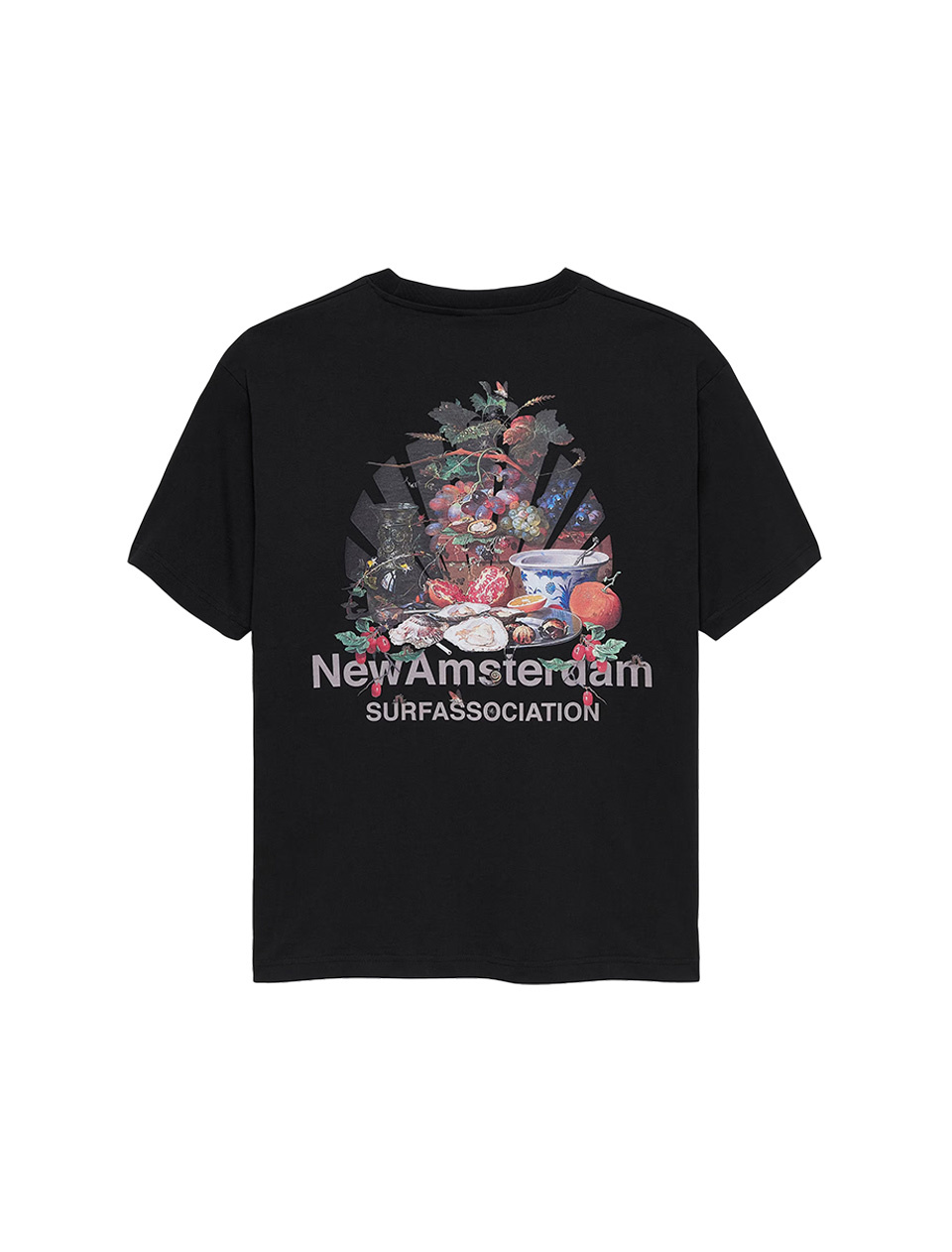 New Amsterdam Surf Association Buffet Tee Black