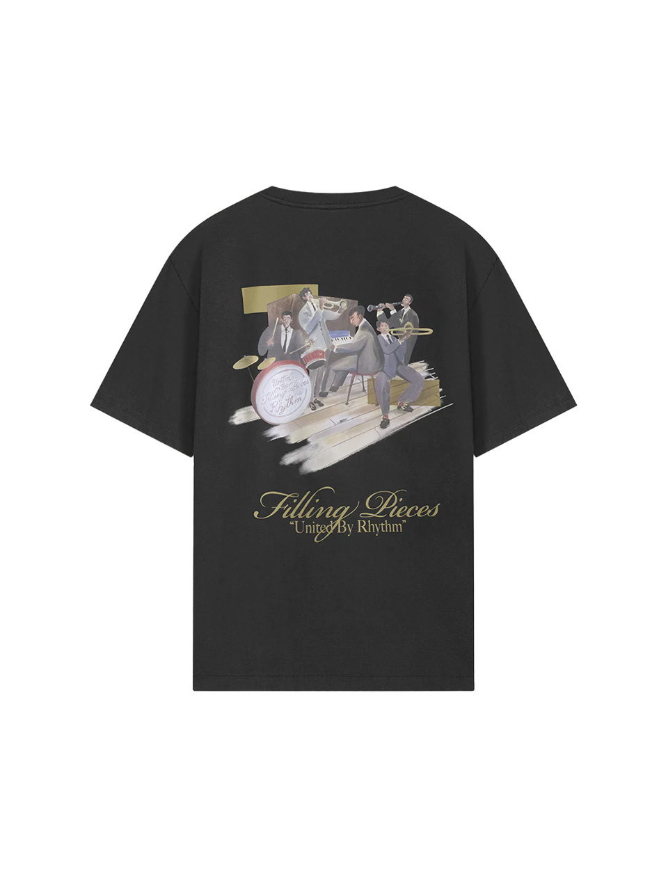 Filling Pieces Band T-Shirt Vintage Black
