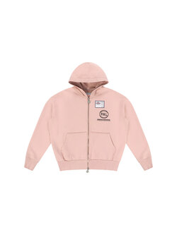 PAL Sporting Goods New Pre-Game 25 Full Zip Hoody Pale Mauve