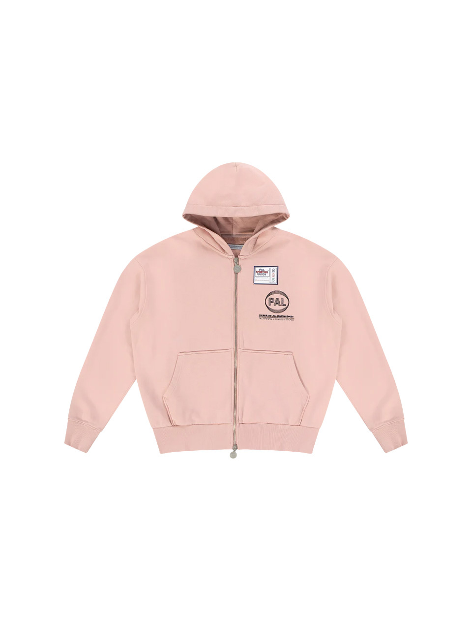 PAL Sporting Goods New Pre-Game 25 Full Zip Hoody Pale Mauve