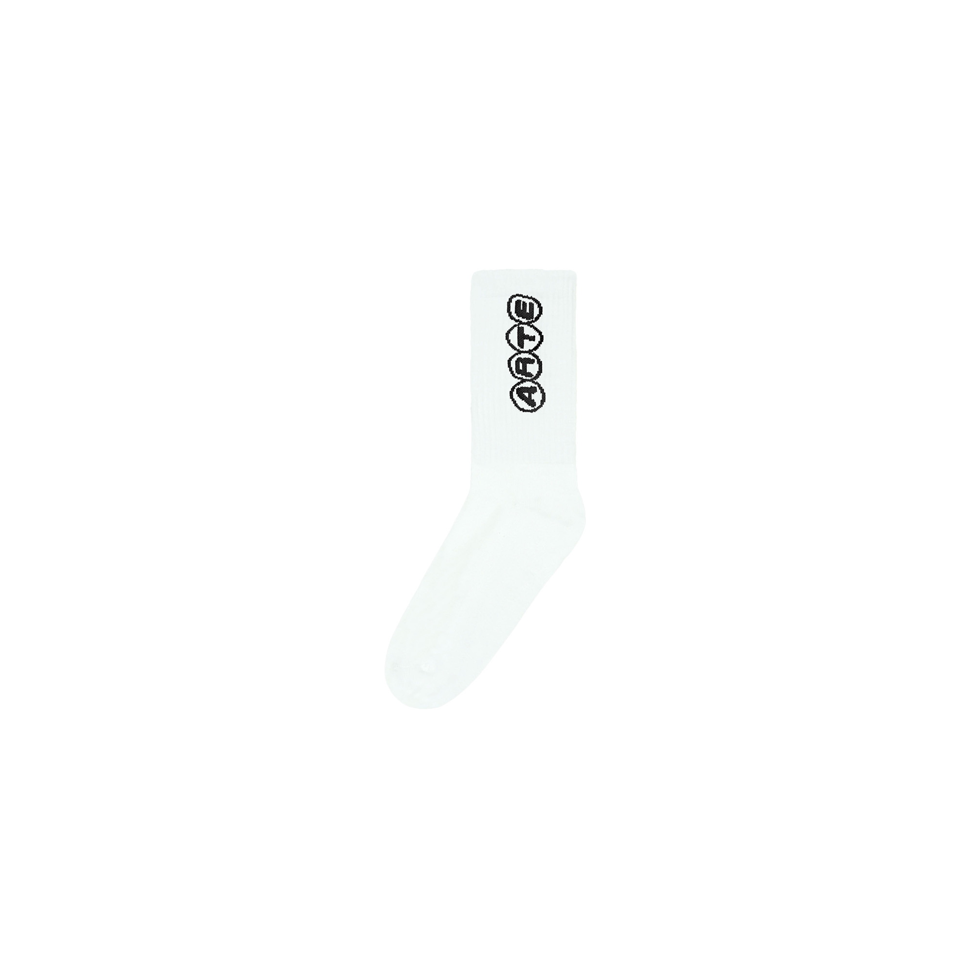 Arte Antwerp Circle Logo Socks White