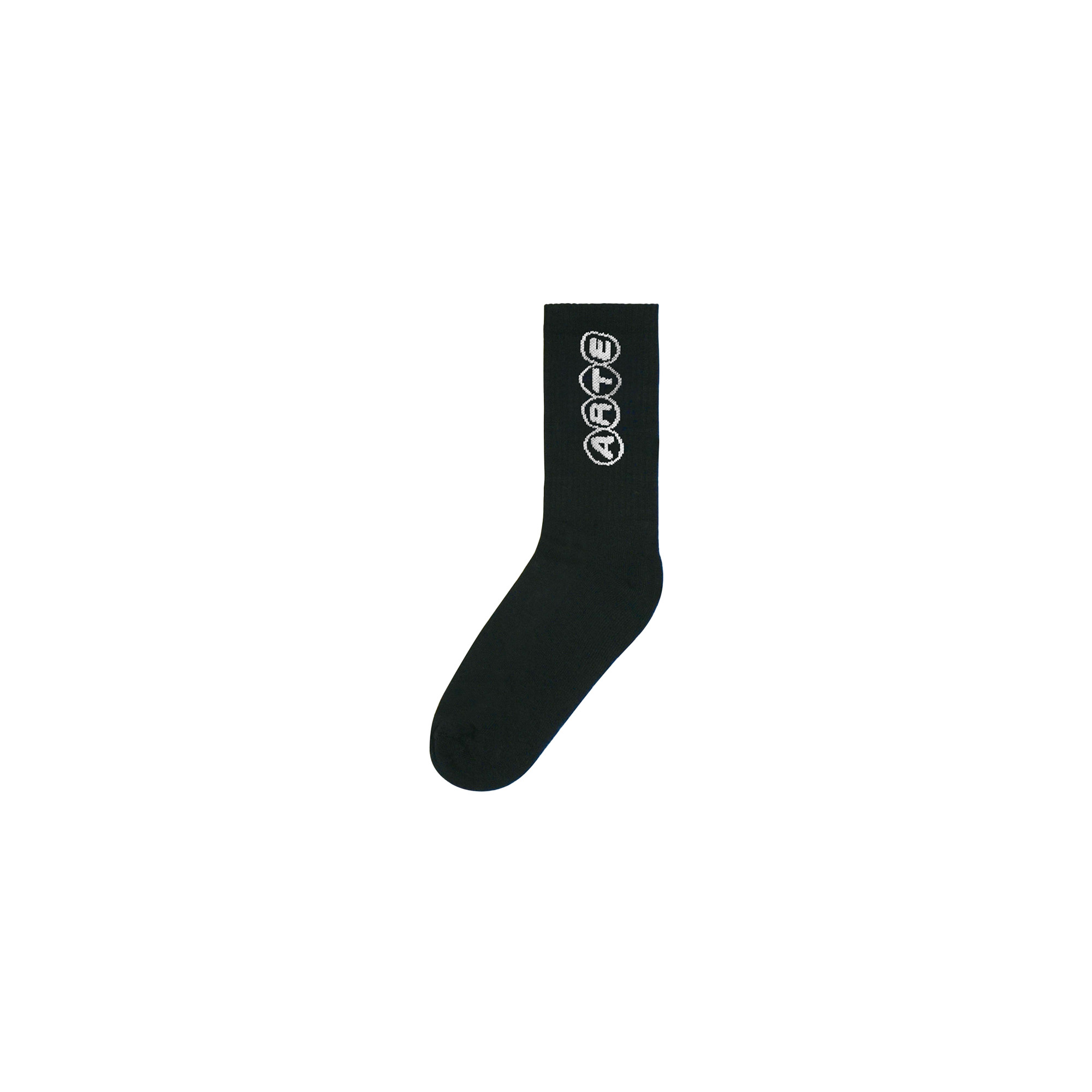 Arte Antwerp Circle Logo Socks Black