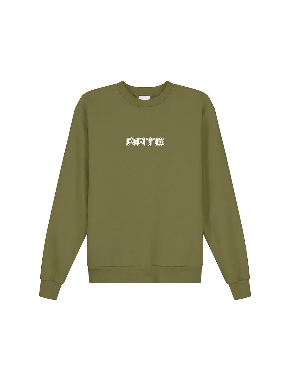 Arte Antwerp Arte Pixel Crewneck Green