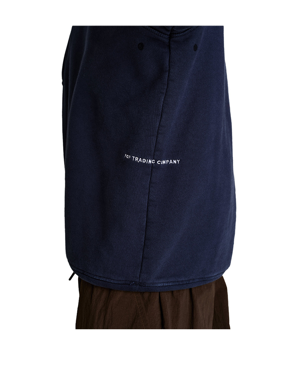 POP Trading Company Halfzip Sweat Navy