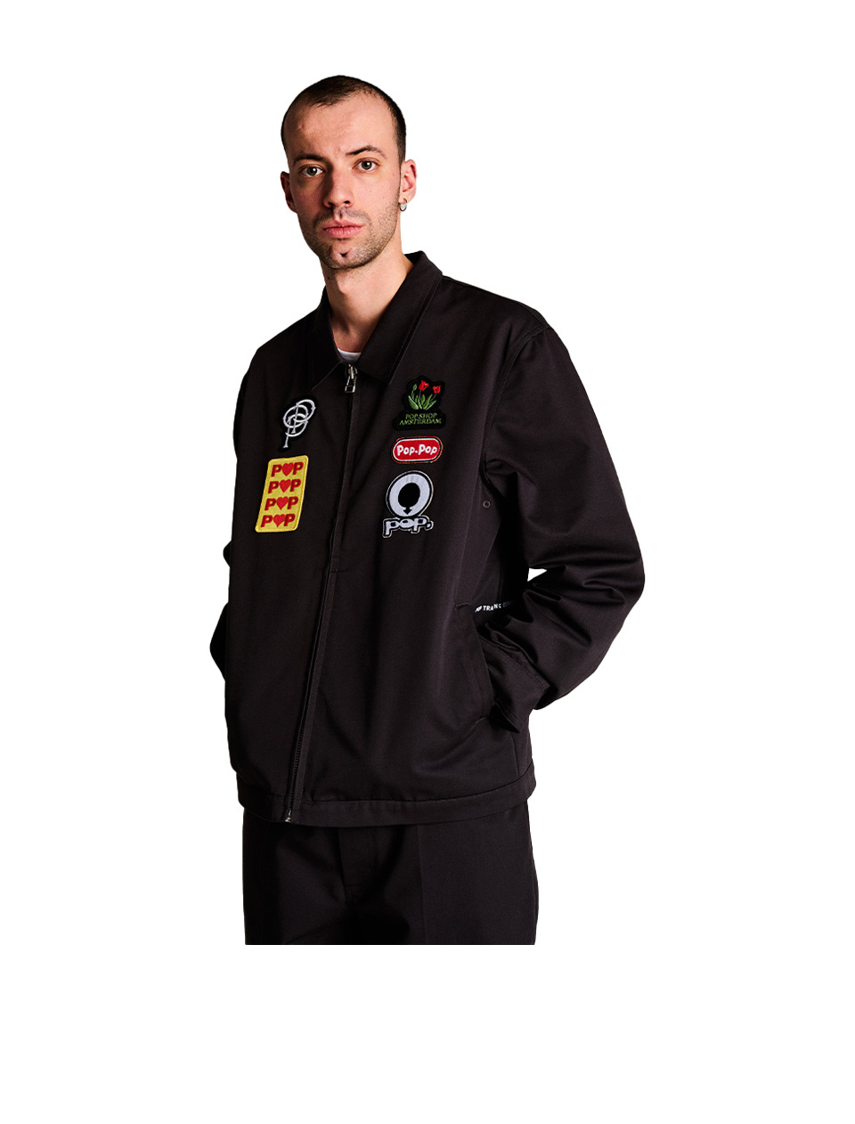 POP Trading Company Full Zip Worker Jacket